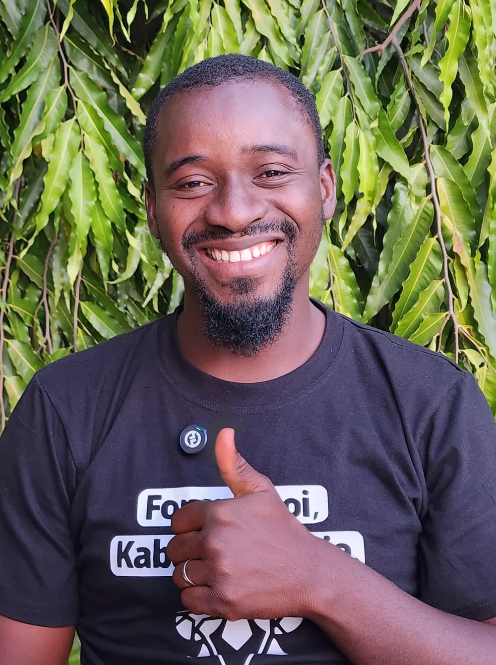 Soumaïla K., Kabakoo alumnus and 3D-printing expert.